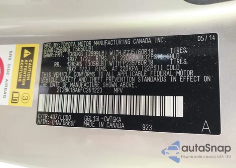 2015 Lexus Rx 350 from USA, damaged, VIN 2T2BK1BA6FC261223